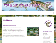 Tablet Screenshot of forellenvijversdeepn.nl